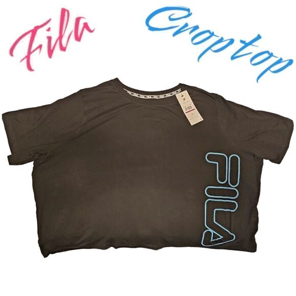 Fila Crop T-Shirt (T33) - Picture 2 of 8